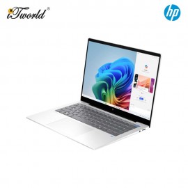 HP OmniBook X Laptop 14-fe1007QU (Snapdragon  ® X Plus | 14" 2.2K Touch | 16GB | 512GB SSD | Qualcomm Adreno GPU | Windows 11 Home | Preinstalled Microsoft Office Home And Student + Office 365 Basic)