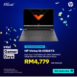 HP Victus Gaming Laptop 16-r0326TX (Intel  ® Core™ i7-13700HX | 16.1" QHD | 16GB RAM | 512GB SSD | RTX 4060 | Windows 11 Home)