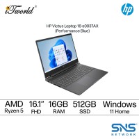 HP Victus Gaming Laptop 16-s0037AX (NVIDIA??® GeForce RTX™ 4060 8GB GDDR6| AMD Ryzen™ 5 7640HS Processor | 16.1" FHD | 16GB RAM | 512GB SSD | Windows 11 Home)