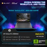 HP Victus Gaming Laptop 16-s1084AX (NVIDIA  ® GeForce RTX™ 4050 6GB GDDR6 | AMD Ryzen™ 5 8645HS Processor | 16.1" FHD | 16GB RAM | 512GB SSD | Windows 11 Home)