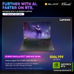 [Pre-order] Lenovo Legion Pro 5 16IRX9 83DF00CFMJ Gaming Laptop (NVIDIA  ® GeForce RTX™ 4060 8GB,i7-14650HX,16GB,1TB SSD,16” WQXGA,W11H,Grey,2Y) [ETA:3-5 working days]
