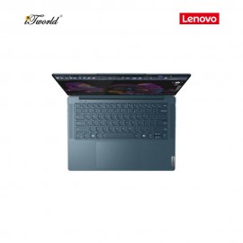 Lenovo Yoga Pro 7 14AHP9 83E30004MJ Laptop (R7-8845HS,16GB,1TB SSD,NV RTX3050 6GB,H&S,14.5"3K,W11H,TIDAL TEAL,3Y)