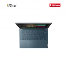 [Pre-order] Lenovo Yoga Pro 7 14IMH9 83E2009BMJ Gaming Laptop (U7-155H,32GB,1TB SSD,RTX4050 6GB,H&S,14.5” 2.8K OLED,W11H,Tidal Teal,3 Yrs) [ETA:3-5 working days]