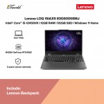 Lenovo LOQ 15IAX9 83GS005SMJ Gaming Laptop (NVIDIA  ® GeForce RTX™ 4050 6GB,i5-12450HX,12GB,512GB SSD,15.6"FHD,W11H,Luna Grey,2Y)