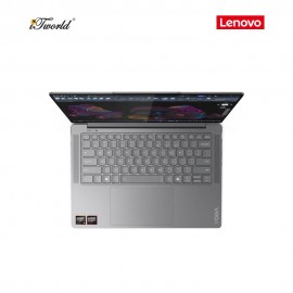 Lenovo Yoga Pro 7 14ASP9 83HN0015MJ Laptop (R9 AI-365,32GB,1TB SSD,Integrated Graphics,H&S,14.5”2.8K OLED,W11H,Luna Grey,2Y)