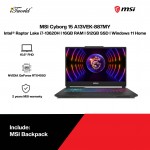 MSI Cyborg 15 A13VEK-887MY Gaming Laptop (NVIDIA  ® GeForce RTX™ 4050 6GB,i7-13620H,16GB,512GB SSD,15.6"FHD,W11H,Black,2Y)