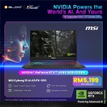 [Pre-order] MSI Cyborg 15 AI A1VFK-030MY Gaming Laptop (U7-155H,16GB,1TB SSD,RTX4060 8GB,15.6” FHD,W11H,Black,2Y) [ETA:3-5 working days]