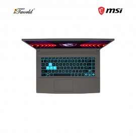 MSI Thin 15 B12UCX-1600MY Gaming Laptop (i5-12450H,8GB,512 GB SSD,RTX2050 4GB,15.6"FHD,W11H,Gray,2Y)