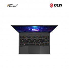 MSI Stealth A16 AI+ A3HVFG-043MY Gaming Laptop (Ryzen AI 9 365,32GB,1TB SSD,RTX4060 8GB,16”QHD+,W11H,Blk,2Y)