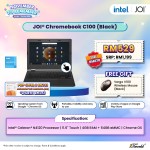 JOI Chromebook C100 (N4120,4GB,64GB,11.6 Inches Touch) QC-C100 Laptop