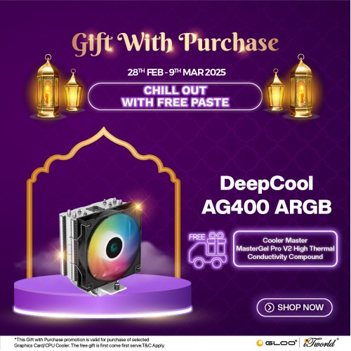 Deepcool AG400 ARGB Air Cooler