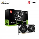 MSI RTX4070 SUPER 12G VENTUS 2X OC Graphics card - 912-V513-641