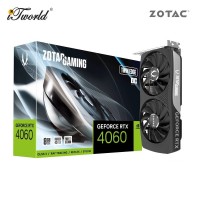 ZOTAC GAMING GeForce RTX 4060 8GB Twin Edge OC Graphics Cards (ZT-D40600H-10M)