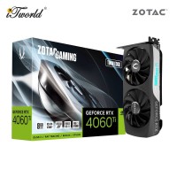 ZOTAC GAMING GeForce RTX 4060 Ti 8GB Twin Edge Graphics Card (ZT-D40610E-10M)