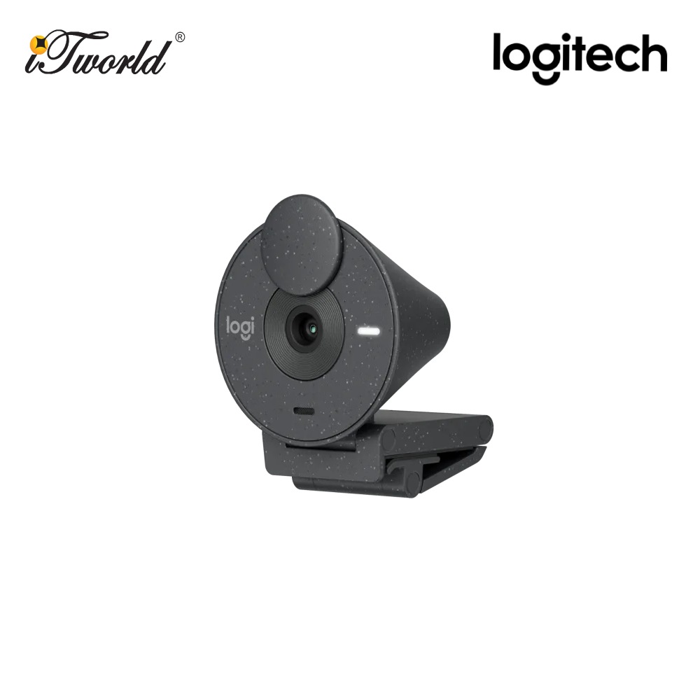 Logitech Brio 300 Full HD Webcam - Graphite (960-001437)