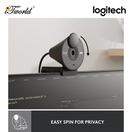 Logitech Brio 300 Full HD Webcam - Graphite (960-001437)