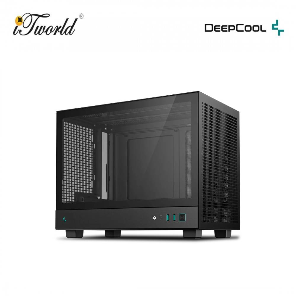 Deepcool CH160 ITX Case - Black(R-CH160-BKNGI0-G-1)