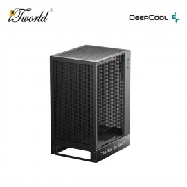 Deepcool CH170 Digital ITX Case - Black (R-CH170-BKNPI0D-G-1)