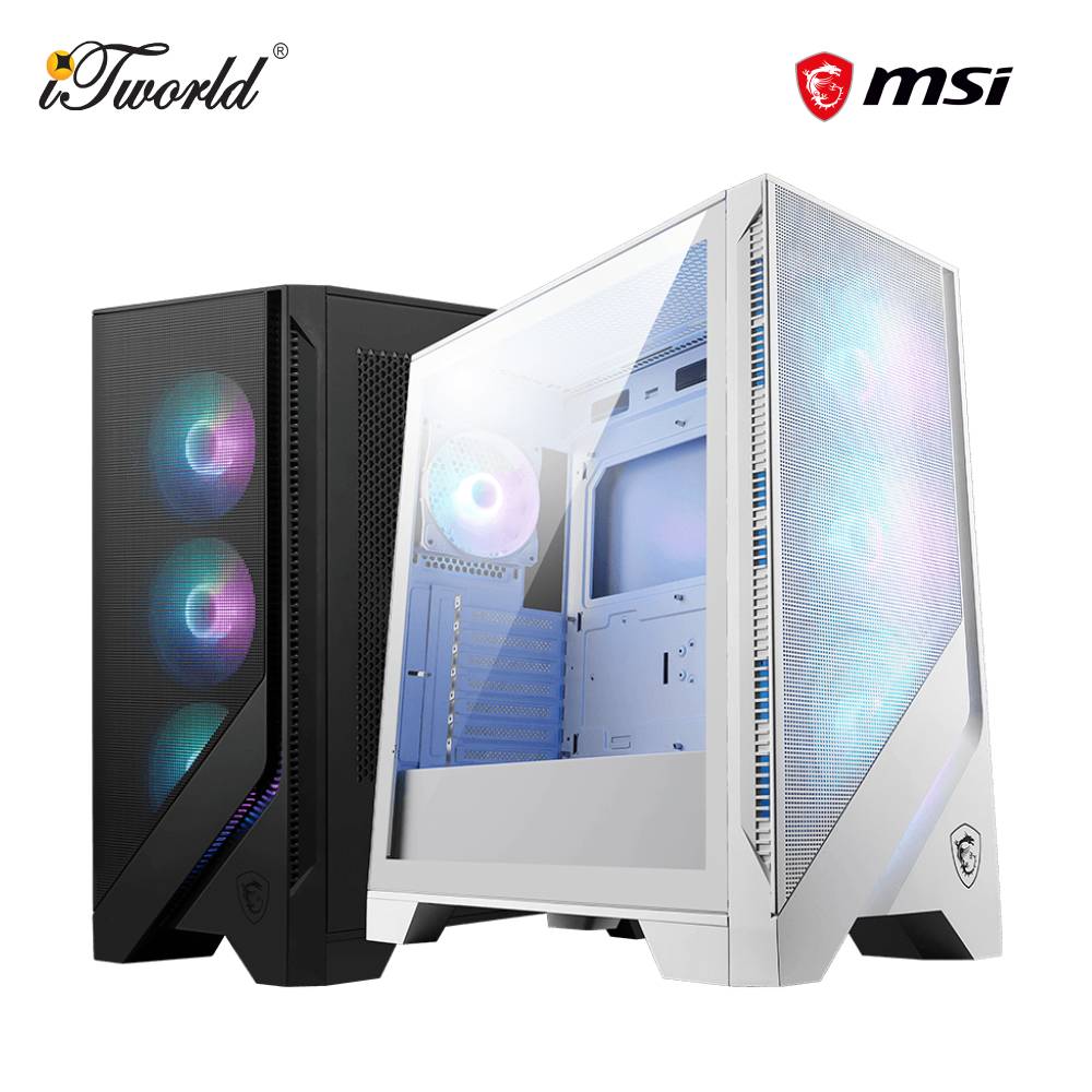 MSI MAG Forge 320R Airflow Gaming Mid-Tower ATX PC Case