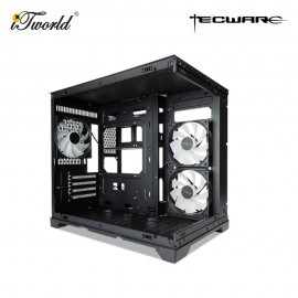 Tecware VXN Evo Dual Chamber ARGB MATX Casing - Black (TWCA-VXNEV-BKAR)