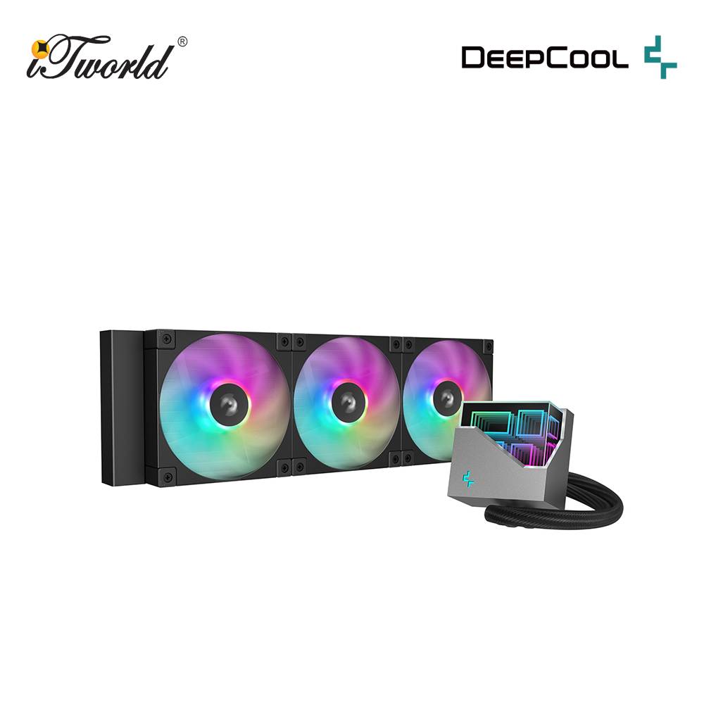 Deepcool LT360 ARGB AIO Water Cooling (R-LT360-BKAMNC-G-1)