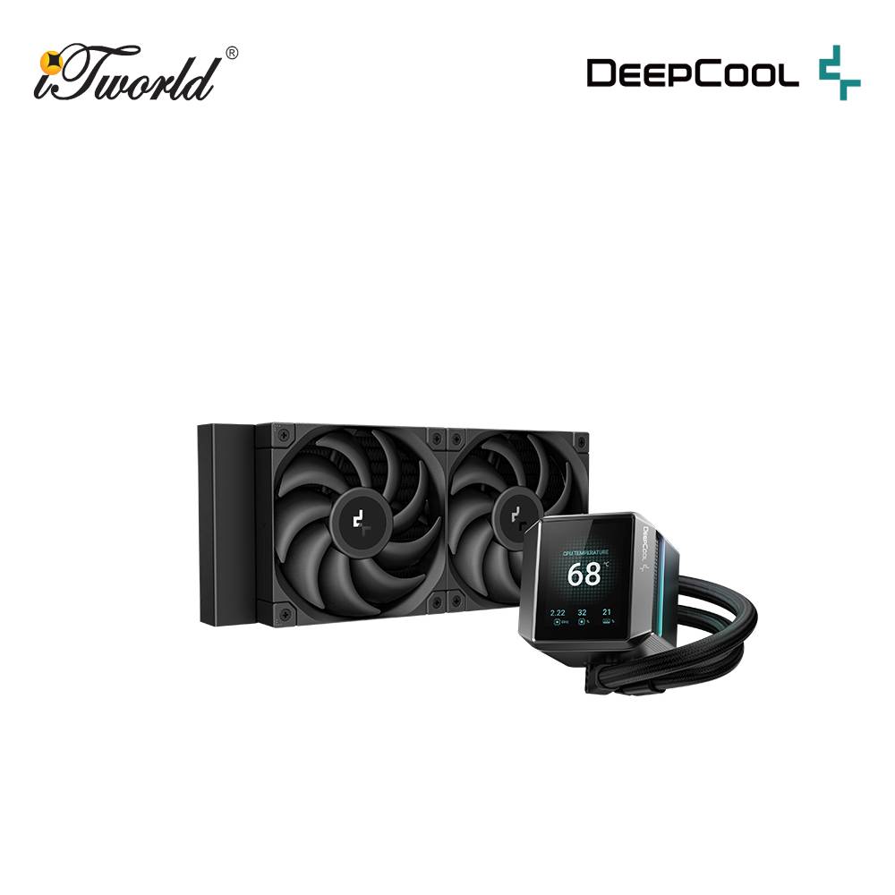 Deepcool MYSTIQUE 240 ARGB AIO Water Cooling (R-LX550-BKADSNC-G-1)