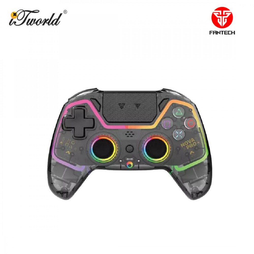 Fantech Nova Pro Wireless Multiplatform Gamepad - Clear Black (WGP14v2-CBK)