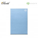 Seagate One Touch 5TB External HDD with Password Protection – Light Blue (STKZ5000402)