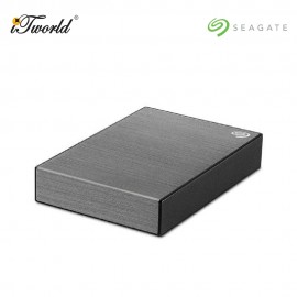 Seagate One Touch 5TB External HDD with Password Protection – Space Gray (STKZ5000404)