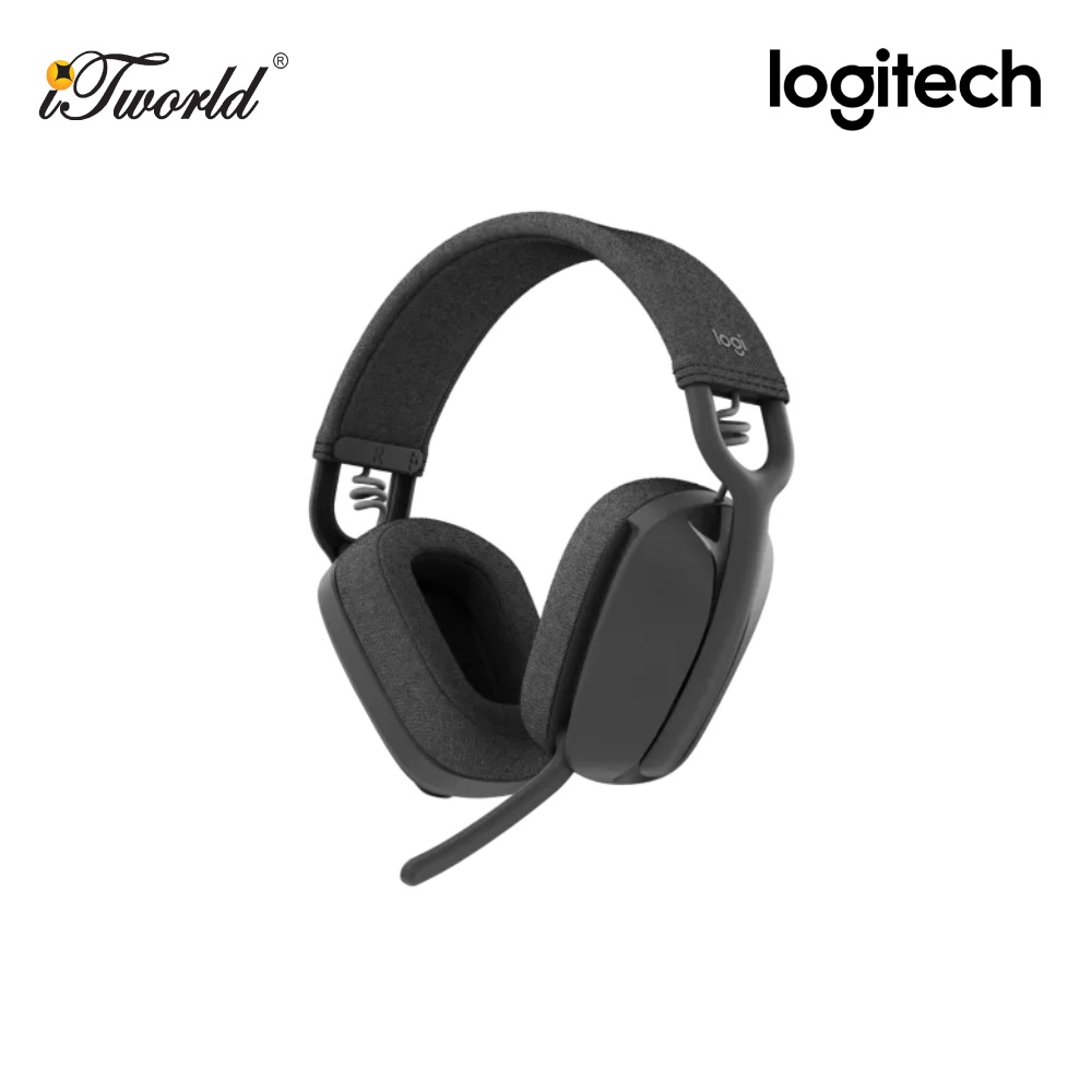 Logitech Zone Vibe 100 Bluetooth Wireless Headset (Graphite) 981-001215