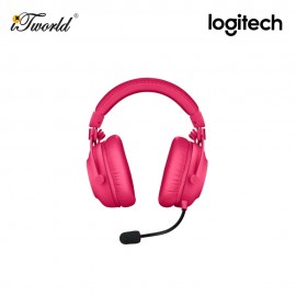 Logitech Pro X 2 Lightspeed Wireless Gaming Headset - Magenta (981-001276)