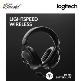 Logitech Pro X 2 Lightspeed Wireless Gaming Headset - Magenta (981-001276)