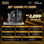 JOI Gaming PC A5005 (AMD Ryzen 5 5500/8GB RAM/256GB SSD/RTX3050/W11P)