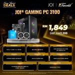 JOI Gaming PC 3100 (Intel core i3-10105F/8GB RAM/256GB SSD/GTX1650/W11P)