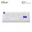 Akko MOD007 PC Blue on White Fully Assembled Hot-Swap Keyboard - Akko Piano Swit...