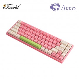 Akko Mochi & Dango 3068B Plus Fully Assembled Multi-Mode Wireless Hot-Swap Keyboard - Akko Cream Yellow Pro (6925758627528)