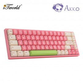 Akko Mochi & Dango 3068B Plus Fully Assembled Multi-Mode Wireless Hot-Swap Keyboard - Akko Cream Yellow Pro (6925758627528)