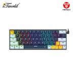 FANTECH (MK874V2-NAVY BLUE)-MIZU  °  EDITION ATOM 63 KEY WIRED GAMING KEYBOARD WITH BLUE SWITCH (MK874V2-NBU)