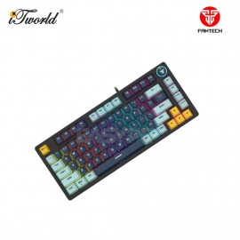 FANTECH (MK875V2-NAVY BLUE)-ATOM 81 KEY WIRED GAMING KEYBOARD WITH BLUE SWITCH (MK875V2-NBU)