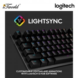 Logitech G512 LIGHTSYNC RGB Mechnical Gaming Keyboard - GX Red Linear (920-009372)