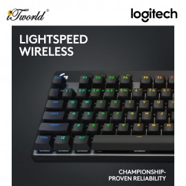 Logitech Pro X TKL Lightspeed Gaming Keyboard – Black (920-012137)