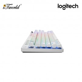 Logitech Pro X TKL Lightspeed Gaming Keyboard – White (920-012149)