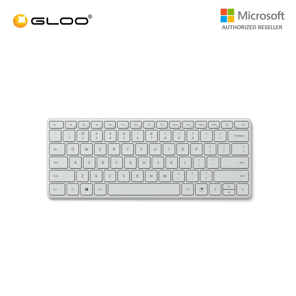 Microsoft Designer Compact Keyboard Glacier - 21Y-00047