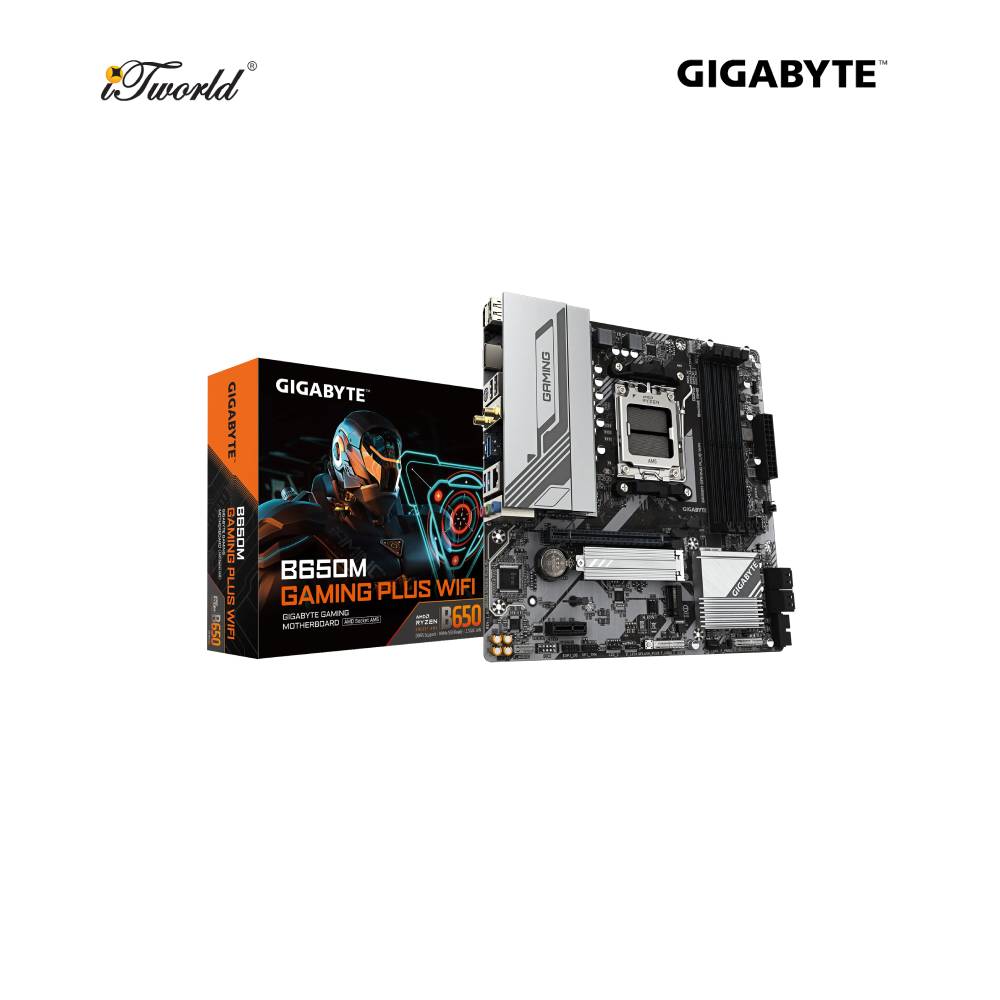 Gigabyte B650M Gaming Plus Wifi Motherboard (9MB65MGPW-00)