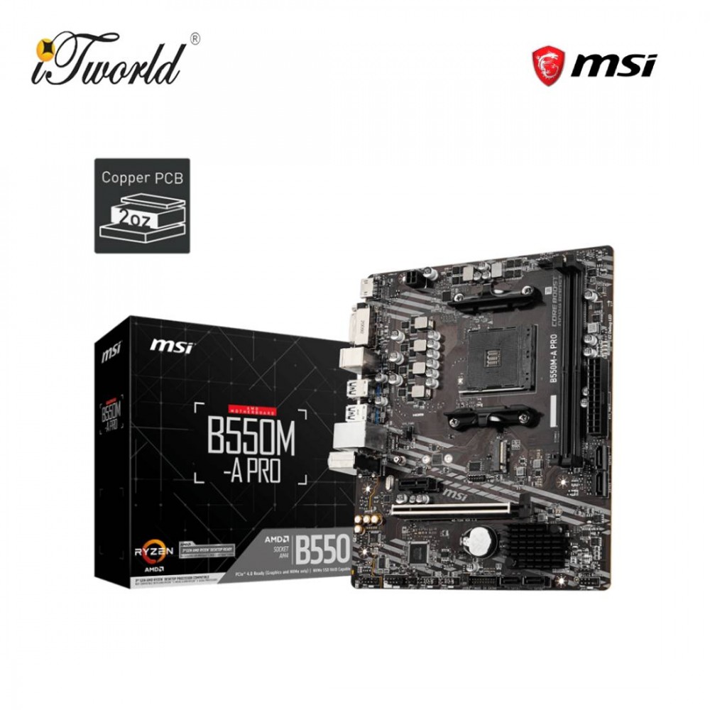 MSI B550M-A Pro Motherboard