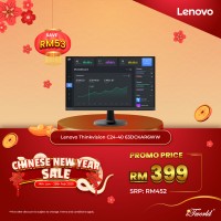 Lenovo 23.8" Thinkvision C24-40 VA FHD 75Hz 4ms Freesync Monitor - 63DCKAR6WW