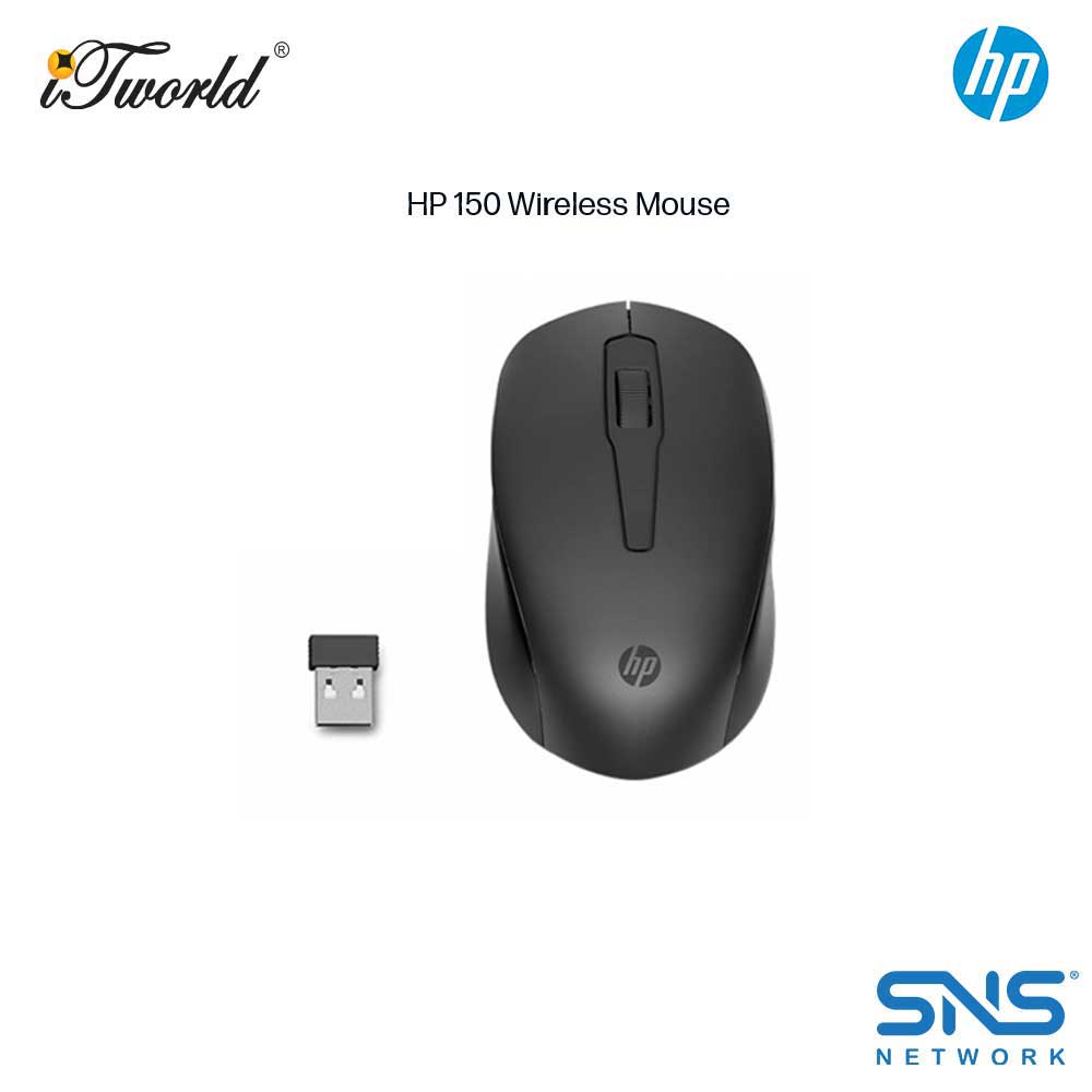 HP 150 Wireless Mouse - Black