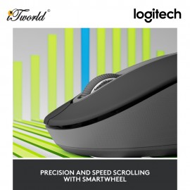 Logitech Signature M650 Wireless Mouse Large – Graphite (910-006247)