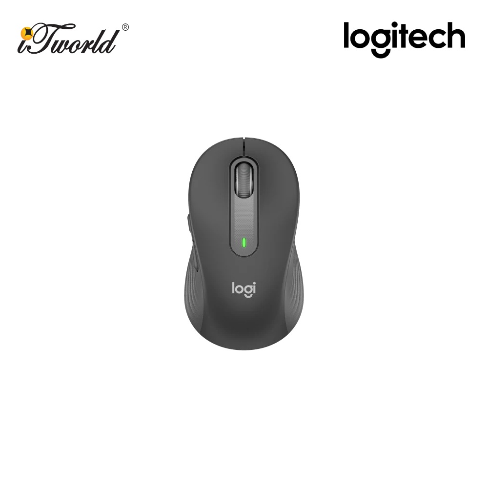 Logitech Signature M650 Wireless Mouse – Graphite (910-006262)