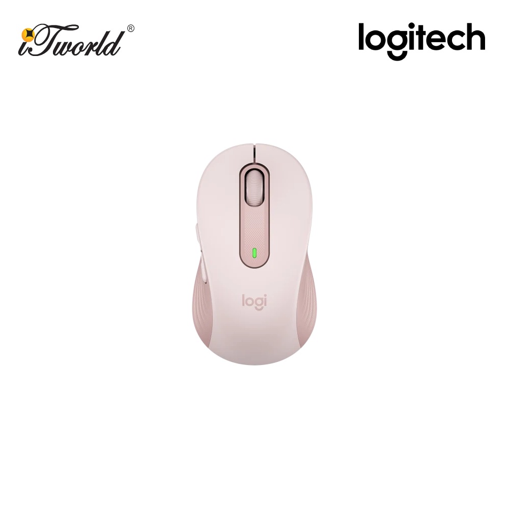 Logitech Signature M650 Wireless Mouse – Rose (910-006263)